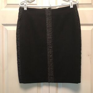 Anna Molinari Wool Pencil Skirt
